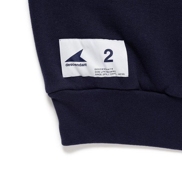 DESCENDANT（ディセンダント）232 / SEMAPHORE CREW NECK – DESCENDANT